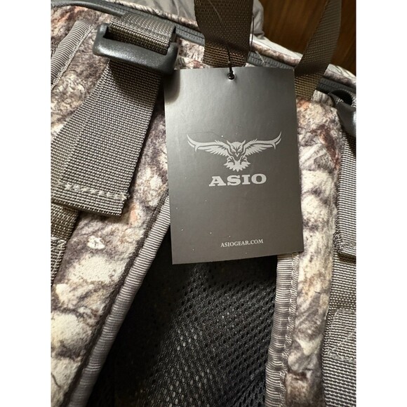 ASIO Gear Treestand Pack Raptor Camo NWT Bowhunting Saddle Hunting Backpack - Picture 9 of 16